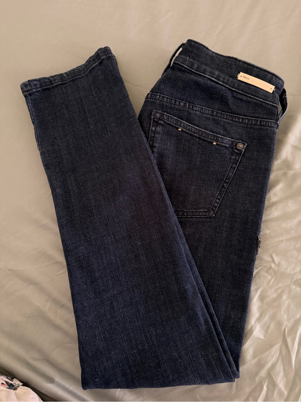 ✨Anthropologie Pilcro Slim Boyfriend Sequin Jeans 👖 Size 25 - Picture 5 of 8